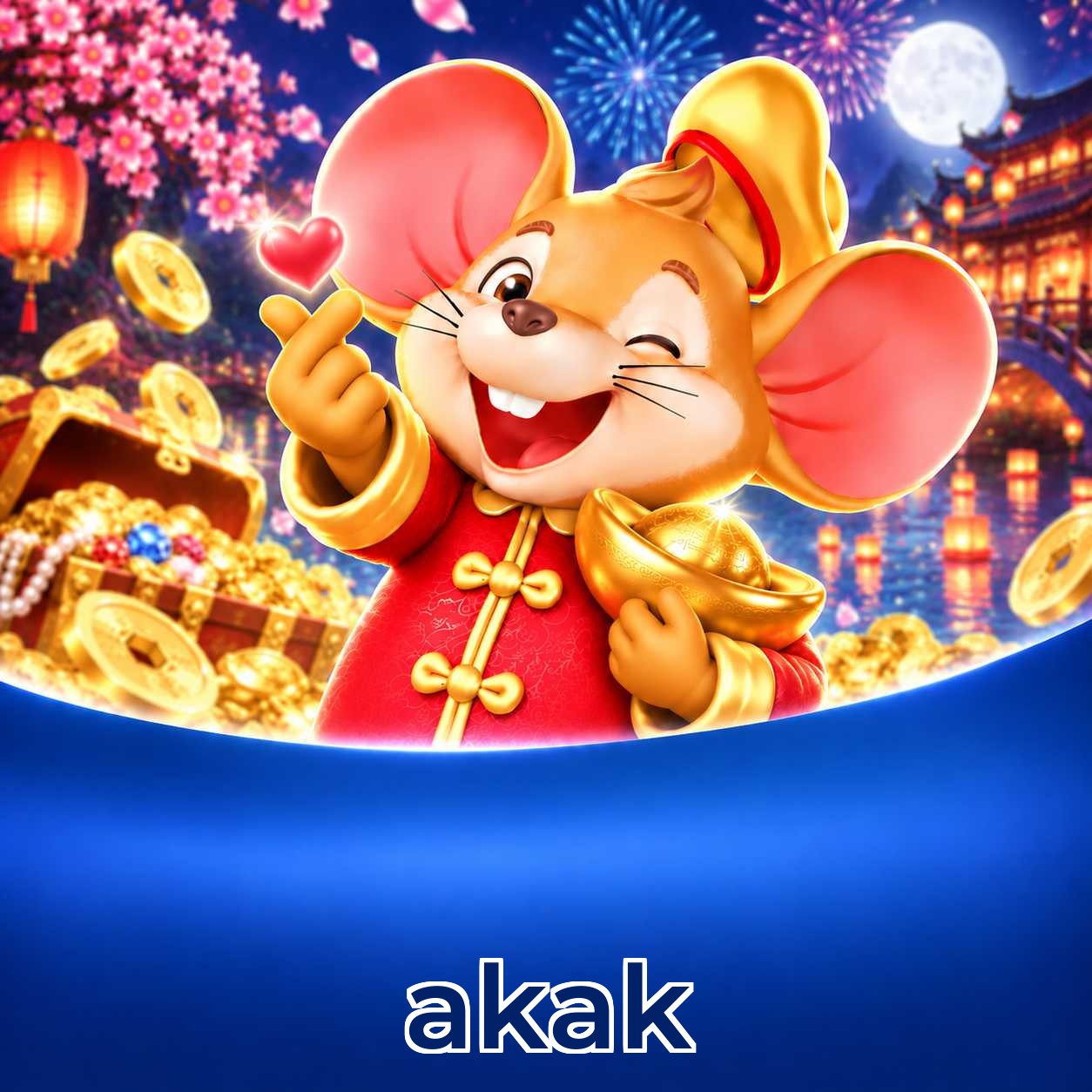 Aplicativo akak para Android e iOS com interface completa