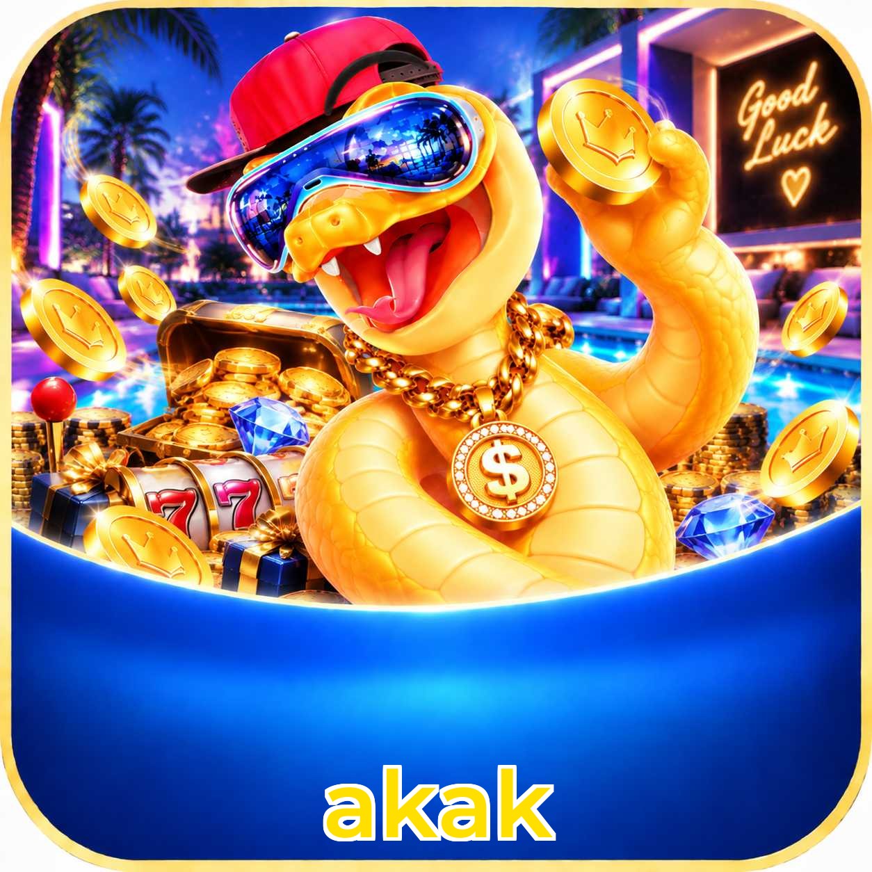 Catálogo de slots da akak com RTP médio de 96,52%